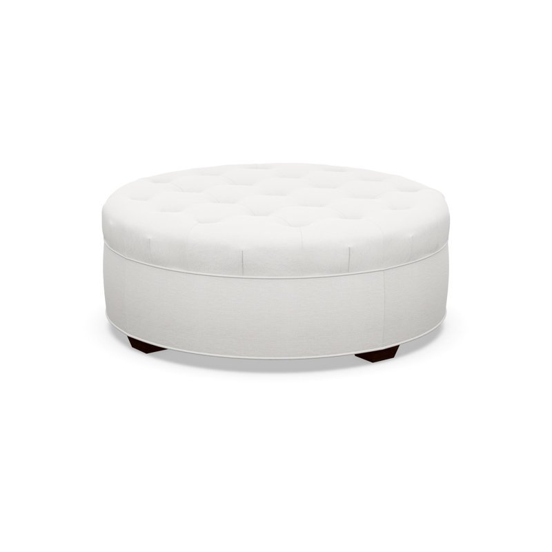 Round Ottoman, 5246-99, Walnut