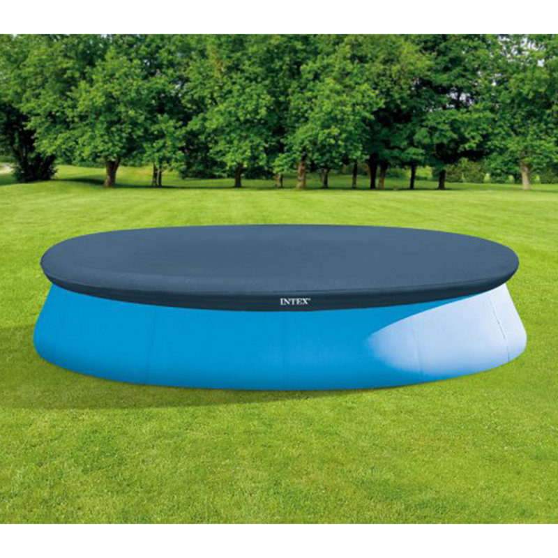 Intex Circle Hot Tub Cover in Blue