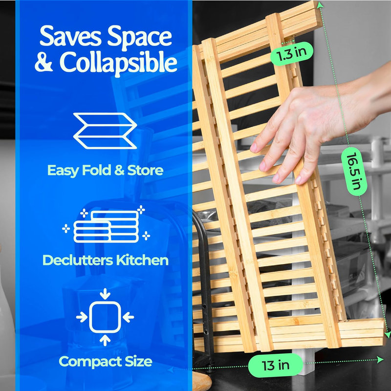 Bamboo Dish Rack