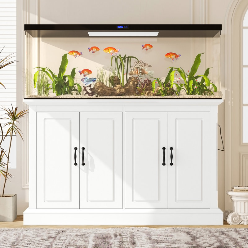 Support d'aquarium 55-75 gallons avec prise de courant