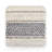 Grady - Square Pouf - Blue / Natural-22267005