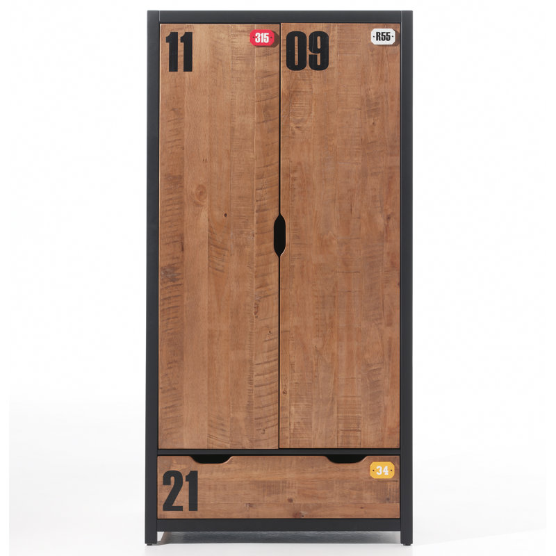 Alex 2 Door Wardrobe