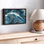 Abstract Blue Marble Canvas Print-101456737