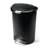 Simplehuman 50 Liter / 13 Gallon Semi-Round Kitchen Step Trash Can with Secure Slide Lock, Plastic-11266103