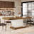 63'' Pedestal Dining Table for 4-6-1760869345