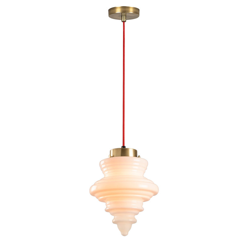 1 - Light Red/Golf Unique/Statement Pendant