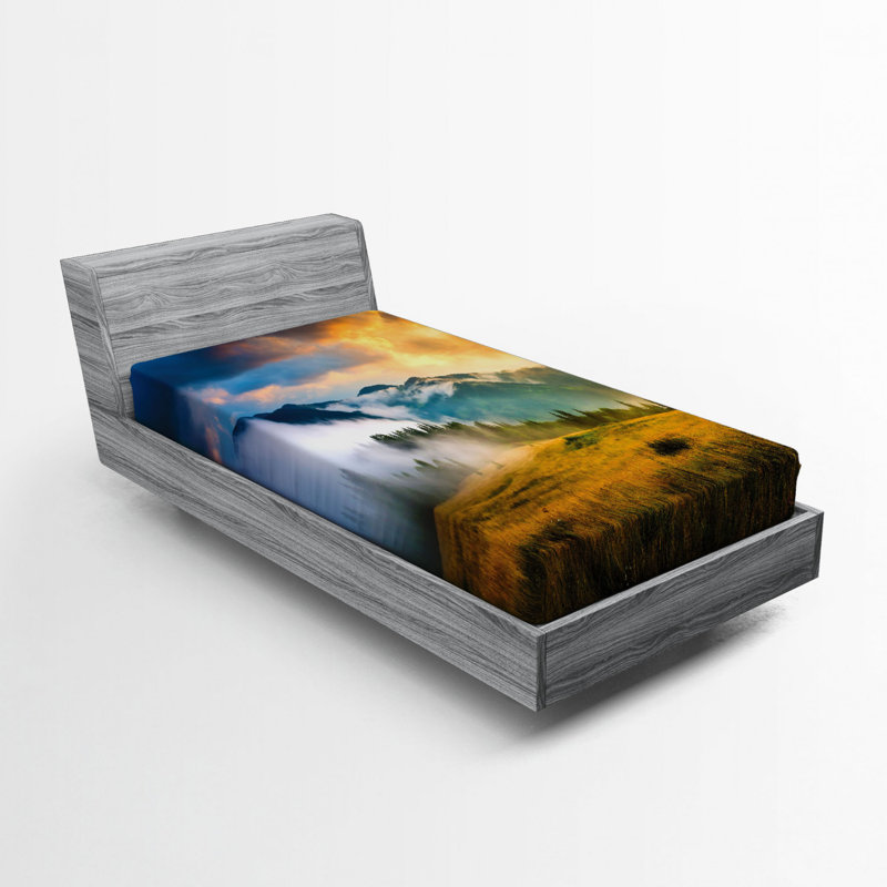Microfiber Fitted Sheet, Twin Fitted Sheet