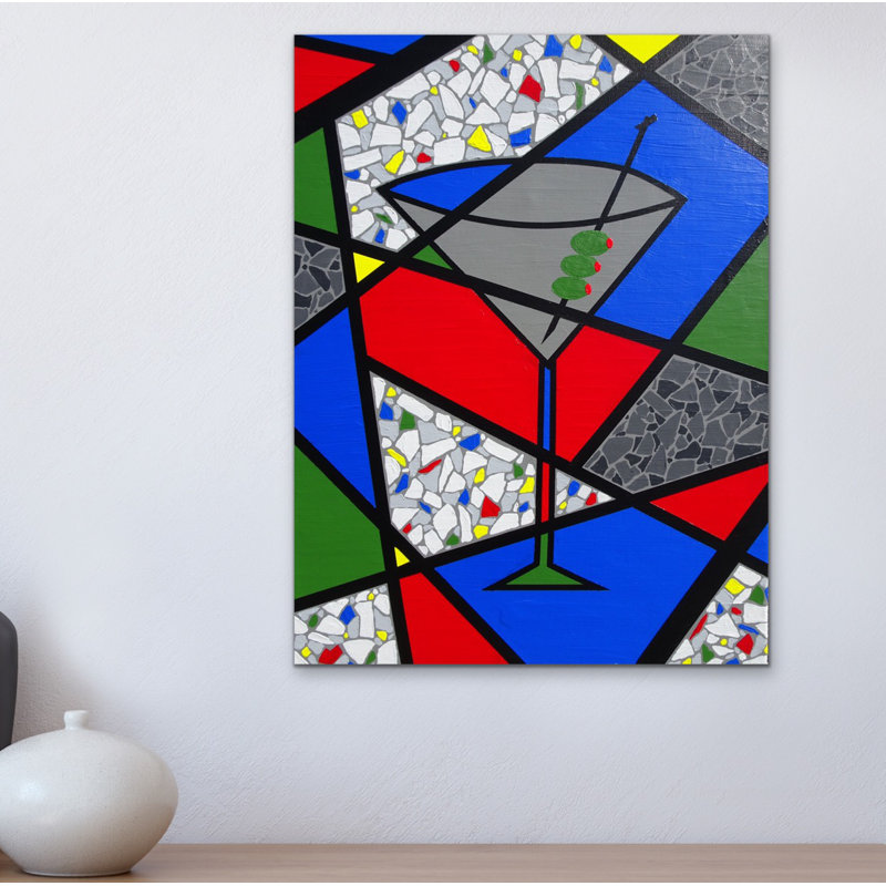 Martini Party Painting by Eddie Bruckner