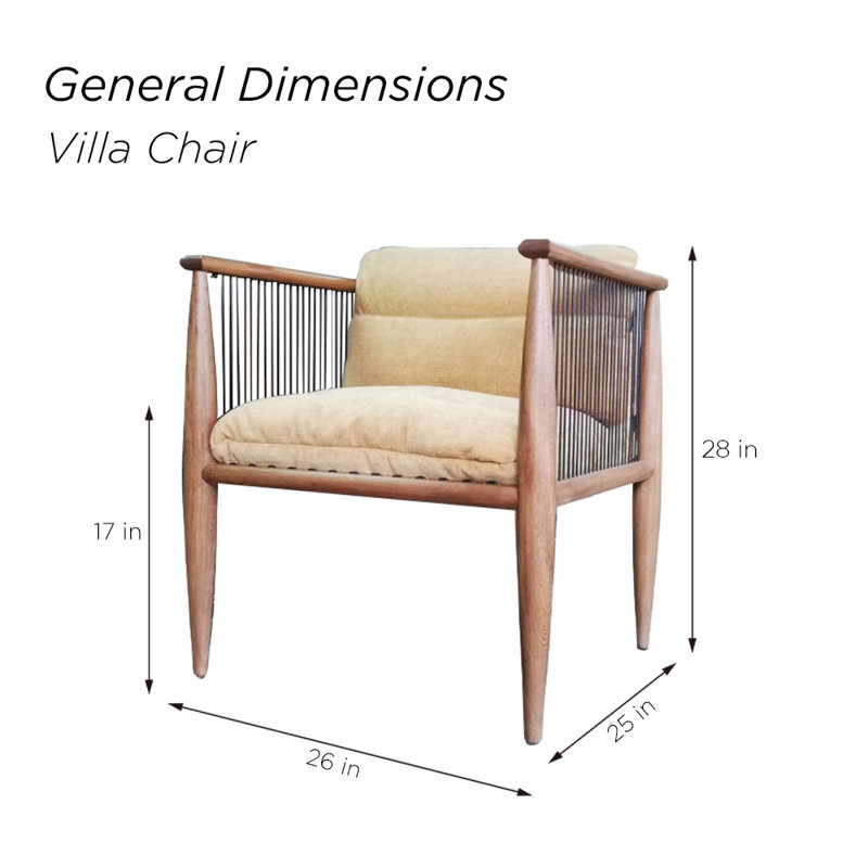 Chaise Villa, Naturel, Onix 54