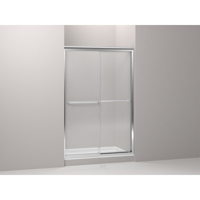 Fluence Frameless Bypass Sliding Shower Door
