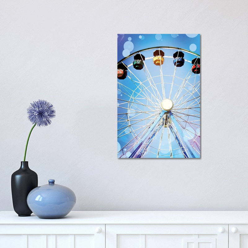 Carnival Blues I by Sylvia Coomes - Wrapped Canvas Print, 30.48 cm H x 45.72 cm W