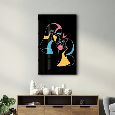 Lekeya Decorative Tempered Glass Painting