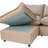 Moncada Upholstered Modern Linen Fabric Ottoman-121000767