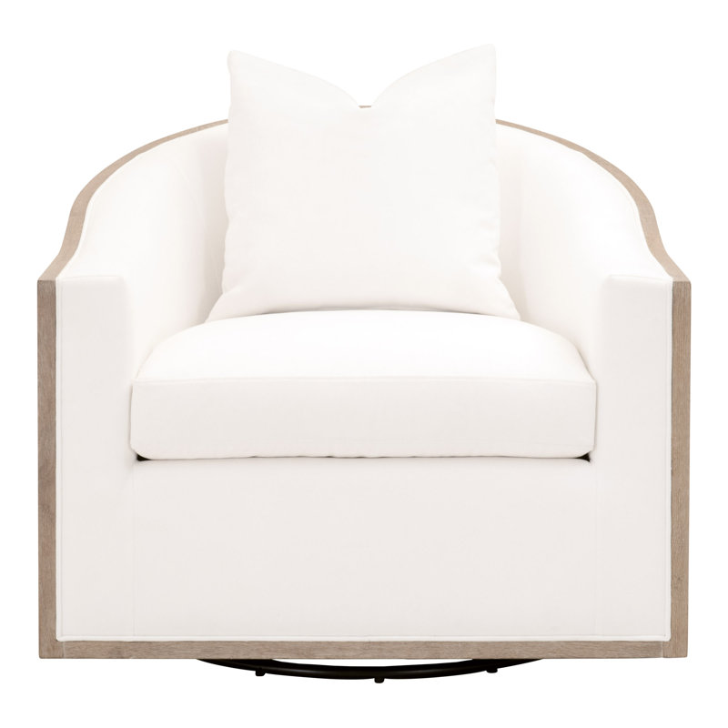 Fauteuil club pivotant de 36 po Como