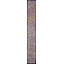 Antique American Hooked Hallway Runner Rug