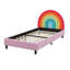 Lit plateforme tapissier Rainbow Design