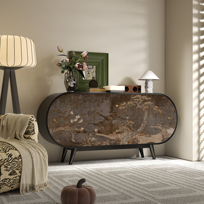 American-style modern minimalist sideboard