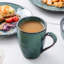 32 Pieces Dinnerware Set, Blue Set, Dinner Plate, Dessert Plate, Bowl And Mug Set For 8 Person, Poreclain Dinnerware-1359370567
