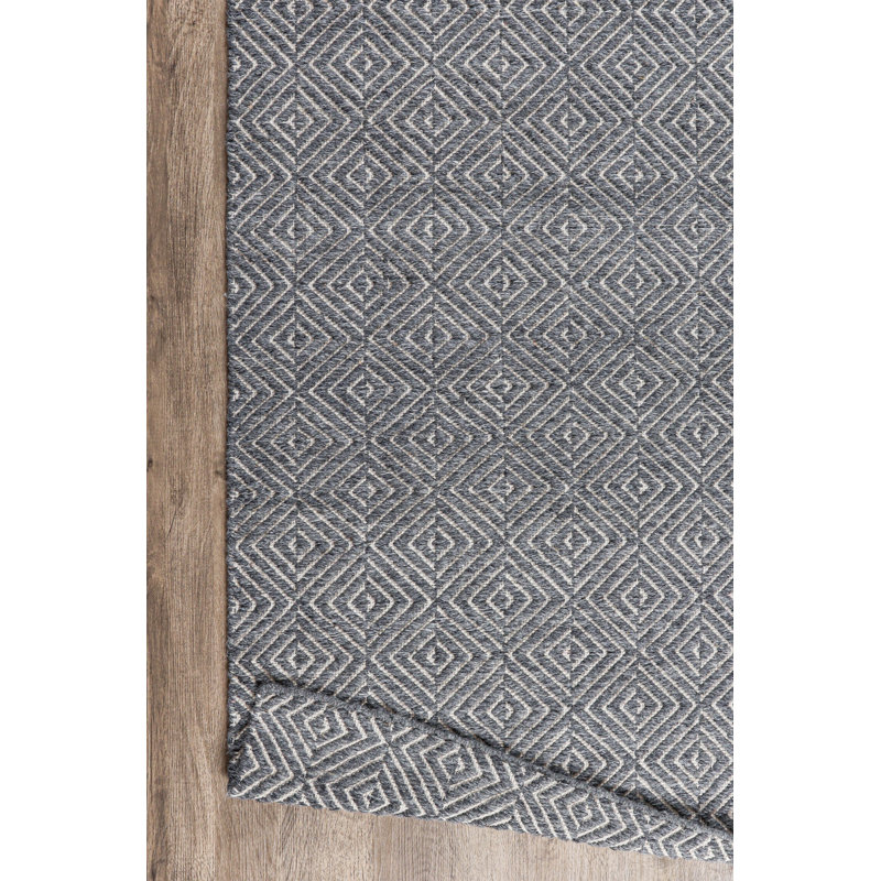Yoan Geometric Hand Woven Area Rug, Rectangle 130 x 190cm