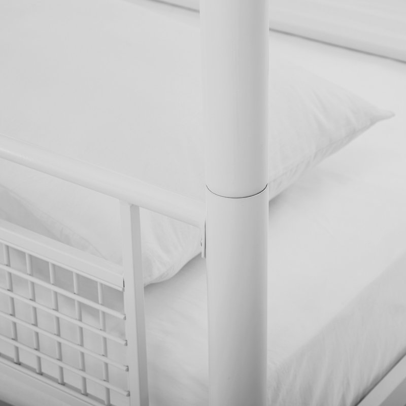 Jordin Kids Twin Bunk Bed, White