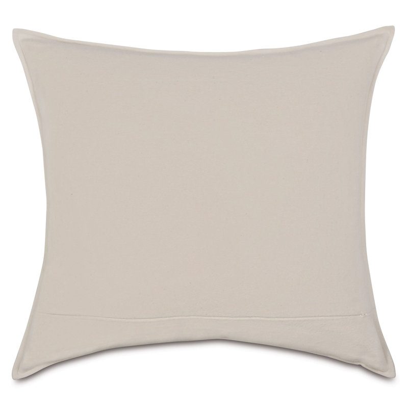 Brera Cotton Pillow Sham, Euro , Bisque