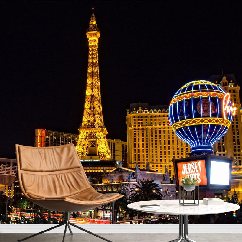 Midnight Neon, Las Vegas Strip, Nevada, L 100 po x l 144 po