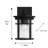 Juhi Steel Wall Light