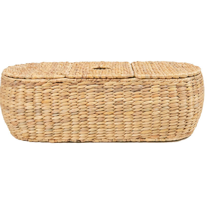 Hand Woven Water Hyacinth Decorative Basket Set