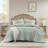 Elise Puffy Floral Boho Comforter Set-116033551-116033552