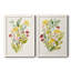 Spring Sprigs I - ensemble de 2 peintures sur toile encadrées-1778632676-1778632679
