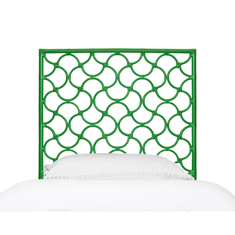 Mar Collection Headboard, Twin, Bright Green