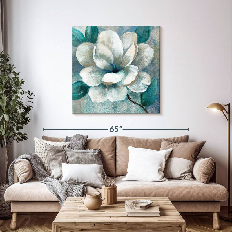 Harnais sarcelle Magnolia II, H 39 po x l 39 po