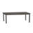 Club Aluminum Rectangular Dining Table Slate Gray-38651382