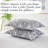 Pure Melody Microfiber Reversible Paisley Oversized Duvet Cover Set with shams-335106401-335106428