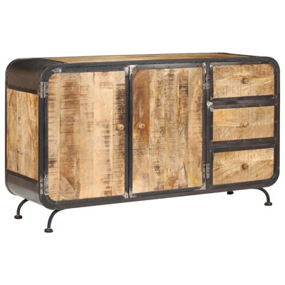 Ozbourn 140cm Solid Wood Sideboard