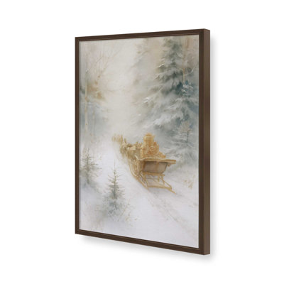 Cadeaux de l'hiver, reproduction d'art