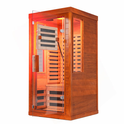 Infrared  Sauna  With Red Light Therapy For 1  Person