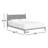 Kacy Leather Platform Bed-1527711875