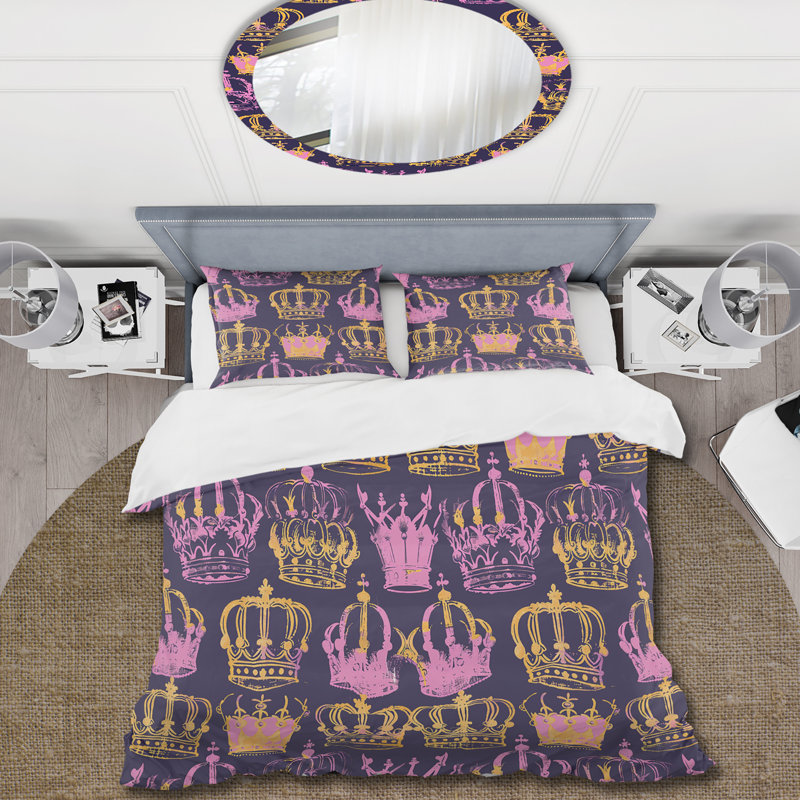 Ensemble de housse pour couette pour enfant, Housse de couette simple et deux taies décorative