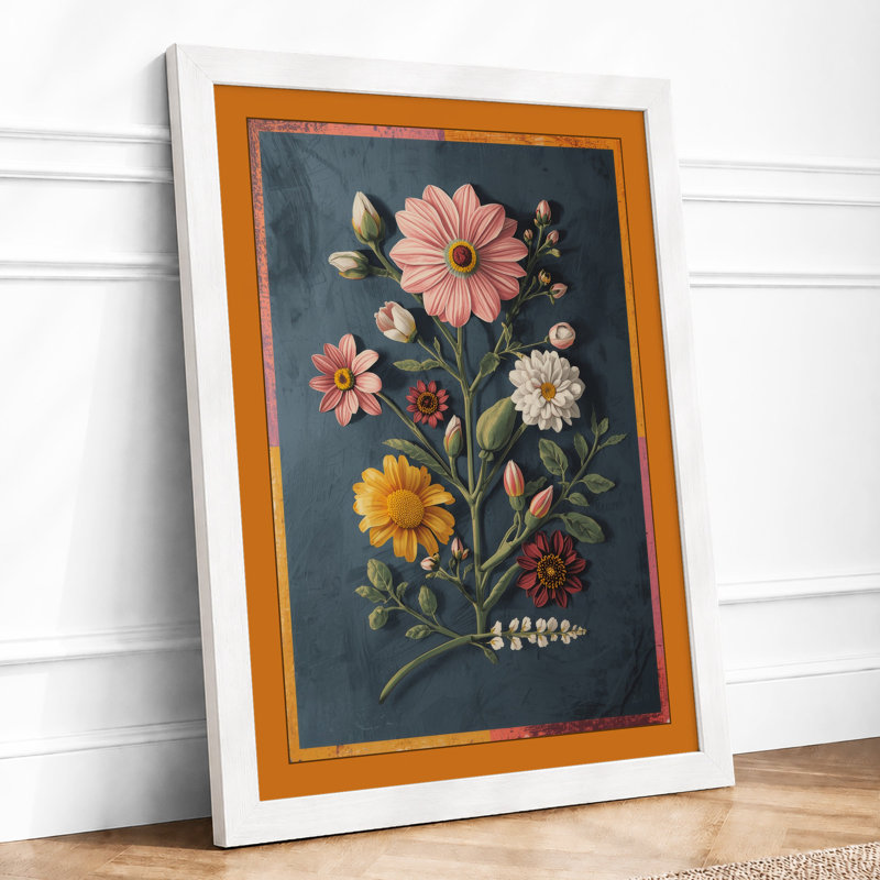 Specimens Botanical - Framed Print, A3 - 42.0 x 29.7 cm, White