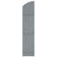 Builders Edge, paire de volets standard à quatre planches jointes avec arche, planche-n-lattes-36607435-109727594