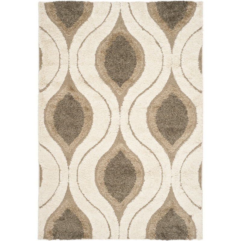 Bryer Shag Performance Geometric Rug, Rectangle 9' x 12'