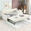 Lit de jour simple avec couchette et Interface - Teinte beige pliable