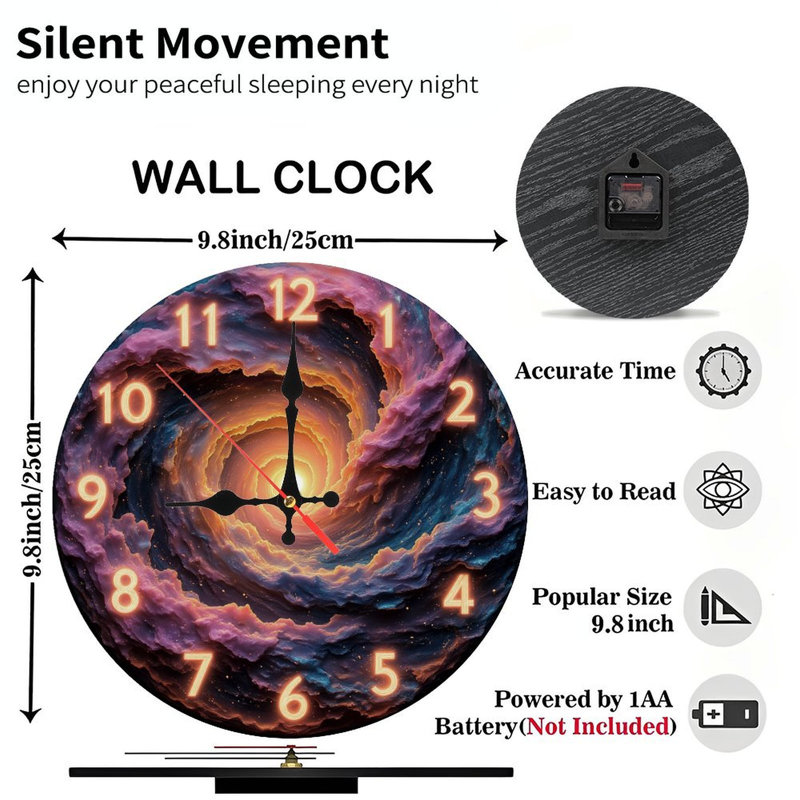 Horloge cosmique Vortex