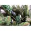 6FT Green Artificial Virginia Spruce Christmas Tree with 1034 Fire Retardant Tips and Metal Stand