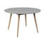 Daphnee 47'' Round 4 - Person Outdoor Dining Set with Cushions-1698655737