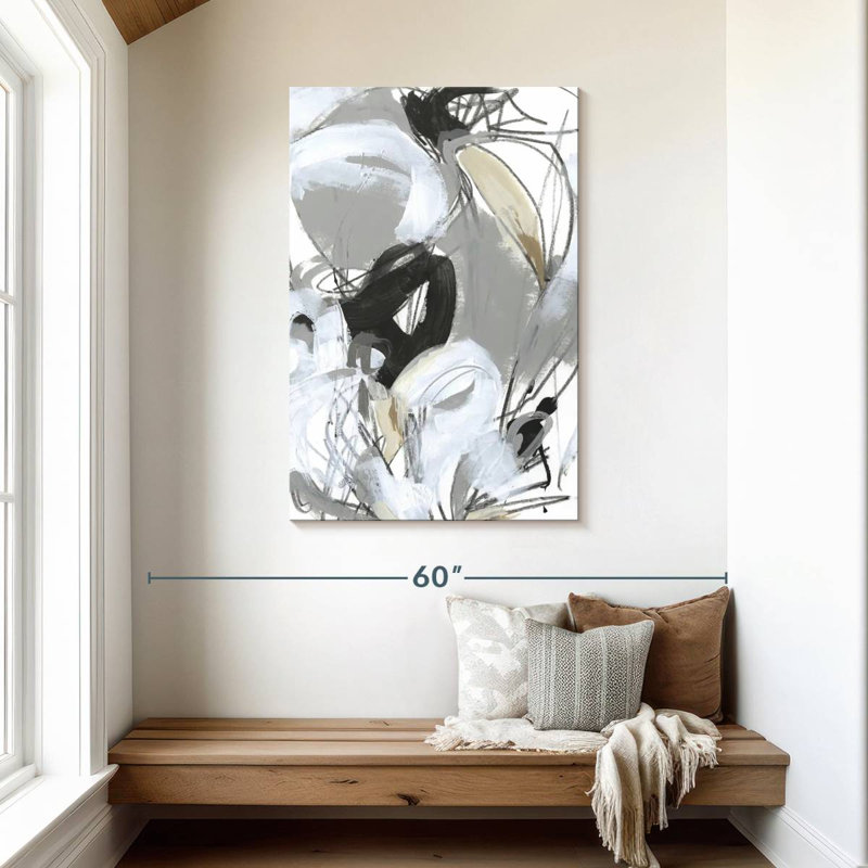 Avery Tangled Threads VI, 45" H x 30" W