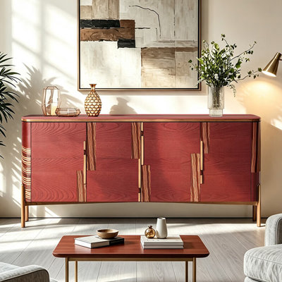 Italian-style minimalist and high-end sideboard