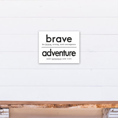 « be seek », art sur toile adventure Madewell