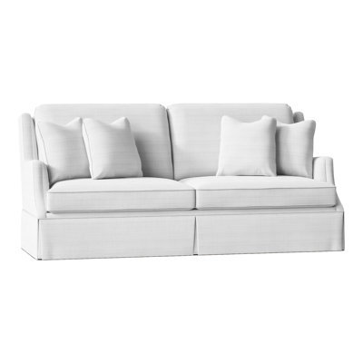 Savannah 87.5'' Slipcovered Sofa